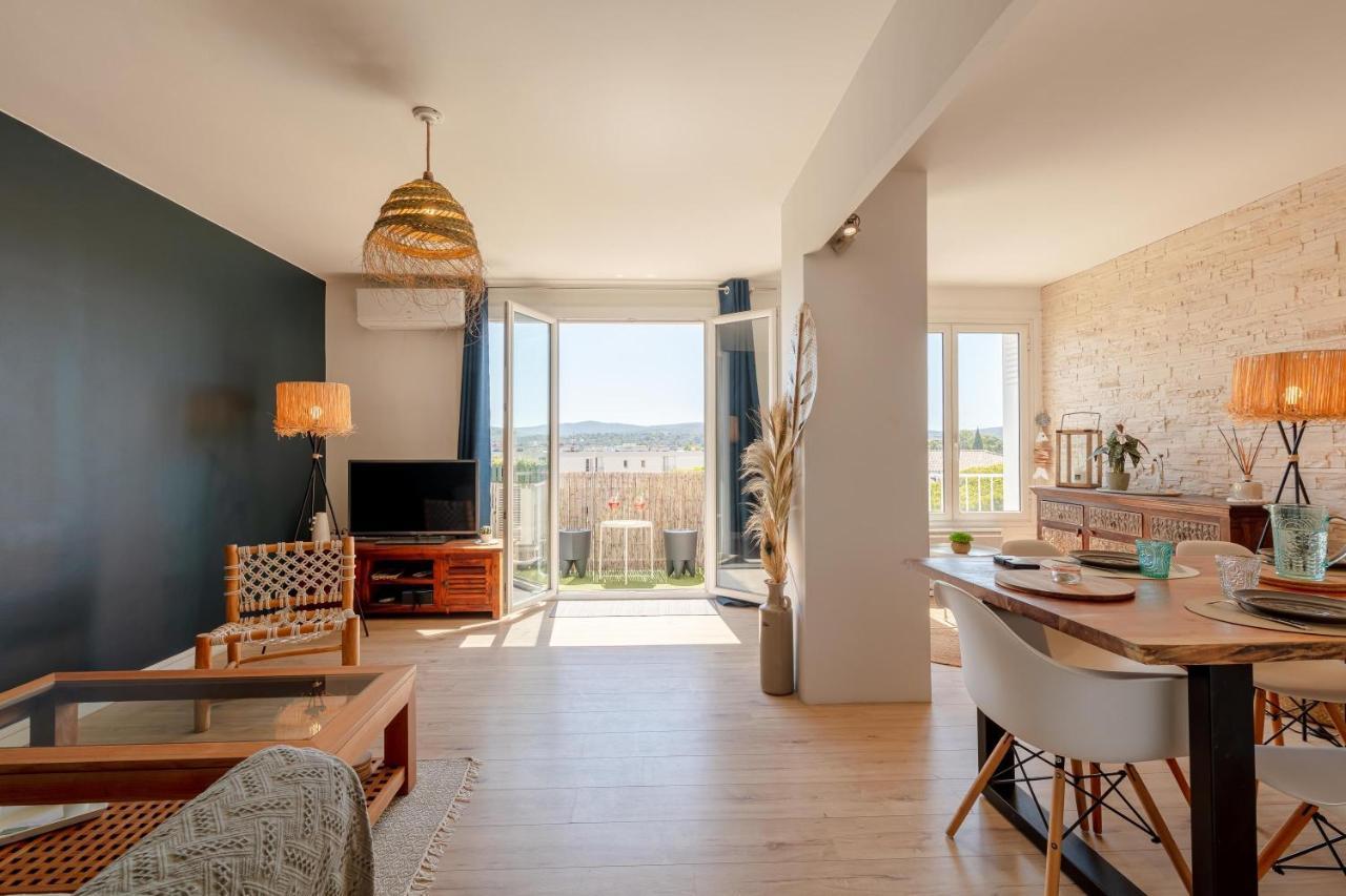 Le Blue Sea - Appt Classe 3 Etoiles A 650M De La Plage Ле-Лаванду Экстерьер фото